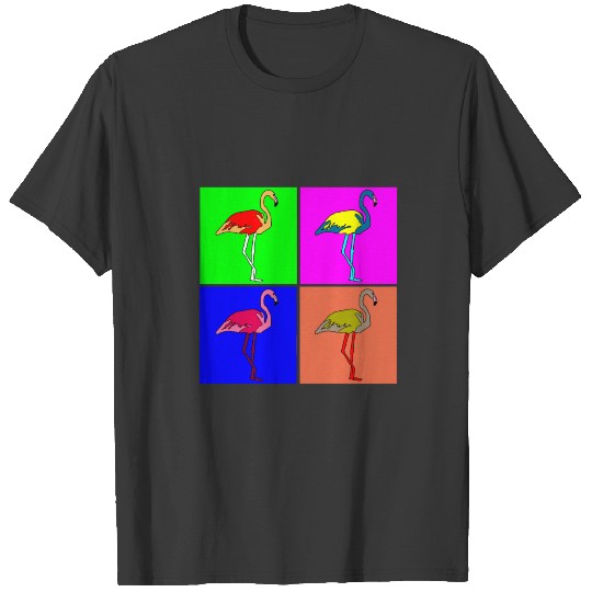 Flamingo Exotic Bird T-shirt