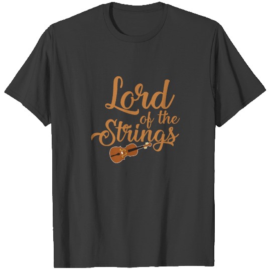 Lord Of The Strings Double Bass Music Orchestra T-shirt