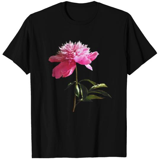 Pink Peony Profile T-shirt