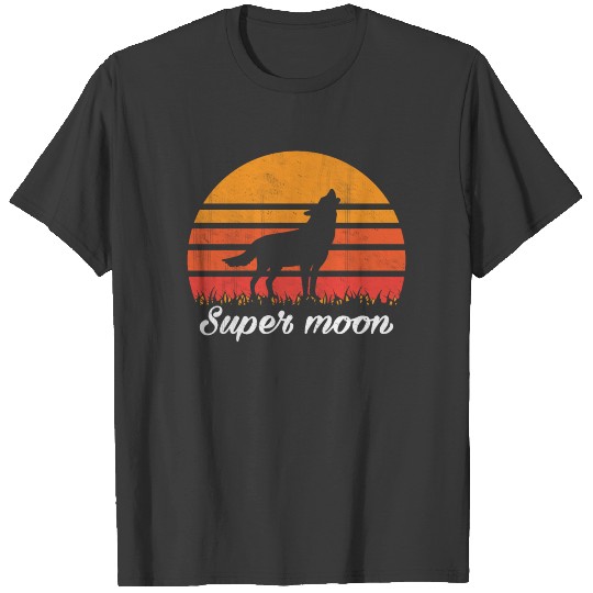 SUPER MOON - HOWLING WOLF T-shirt