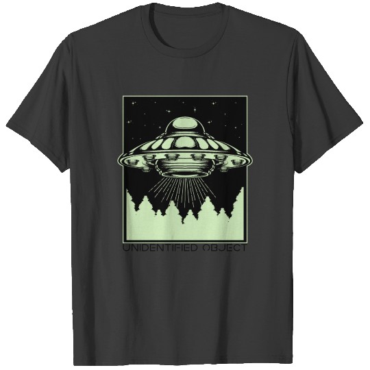 Discover Unidentified Flying Object Alien UFO Spaceship T-shirt