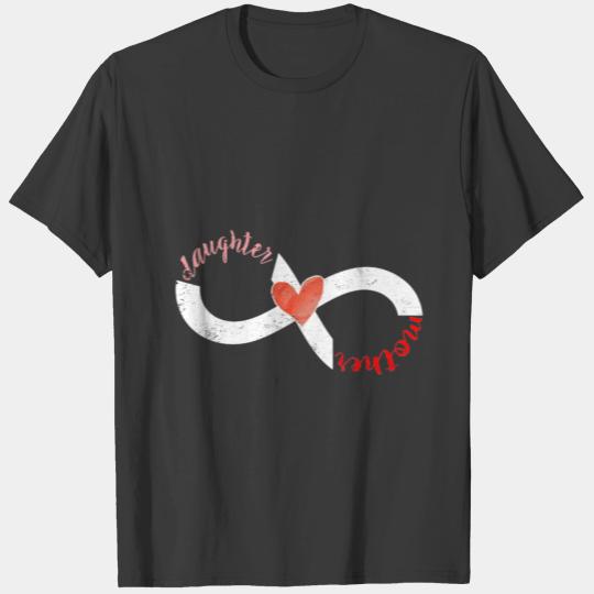 Mother Daughter Love Woman Female Mommy Mama Gift T-shirt