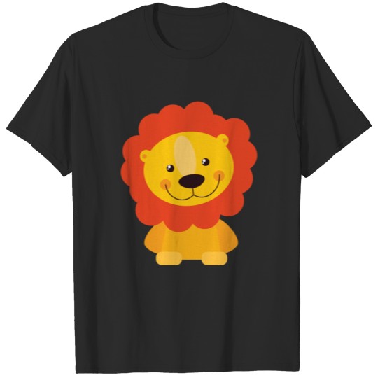 Discover Kids Boys Girls Lion Cartoon T-shirt