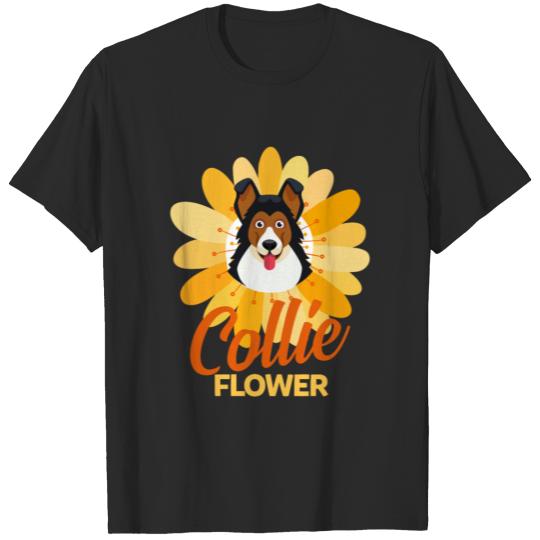 Discover Collie Flower - Dog Fan Gift Idea T-shirt