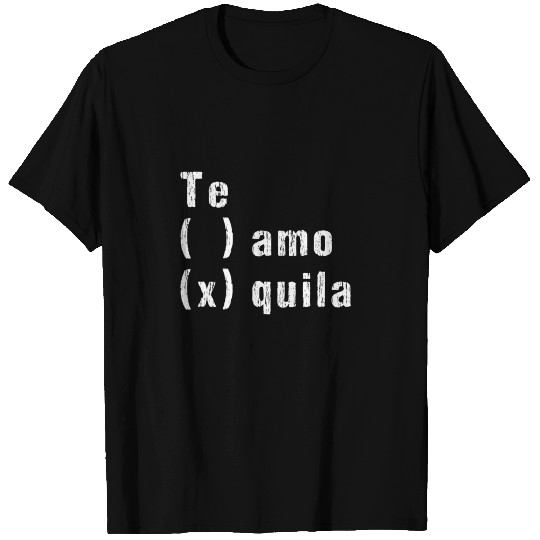 Funny Drinking Phrase Te Amo Tequila Long Sleeve T T-shirt