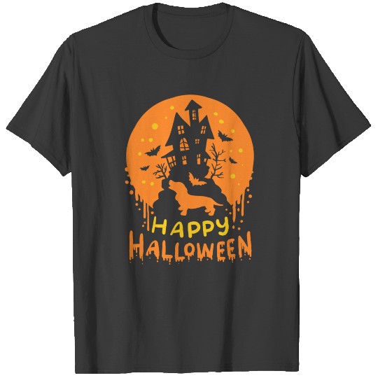 Halloween Dachshund T-shirt