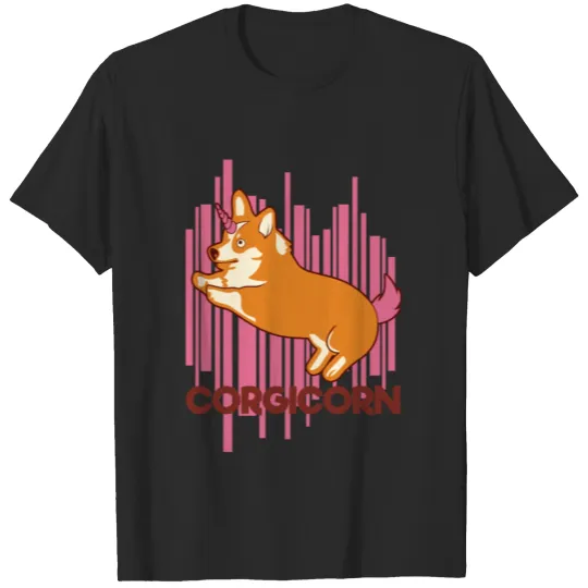 Discover Corgicorn Funny Corgi Unicorn Dog design Great T-shirt