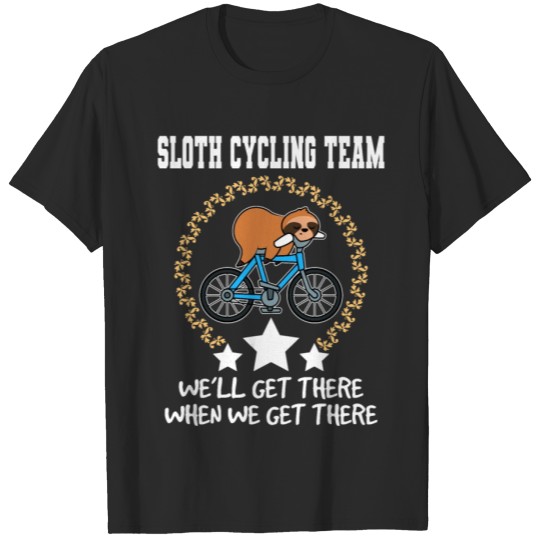 Discover Sloth Cycling Team T-shirt