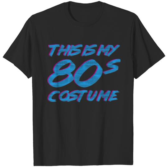 This Is My 80s Costume Vintage Eighties Retro 80s T-shirt