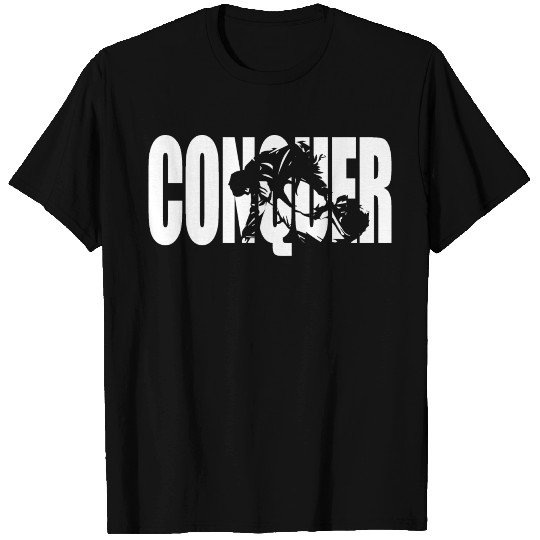 CONQUER - BJJ - Brazilian Jujitsu T-shirt