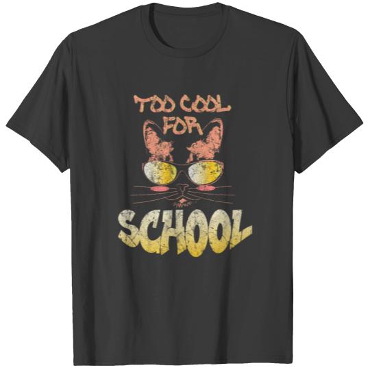 Cat School Gift T-shirt