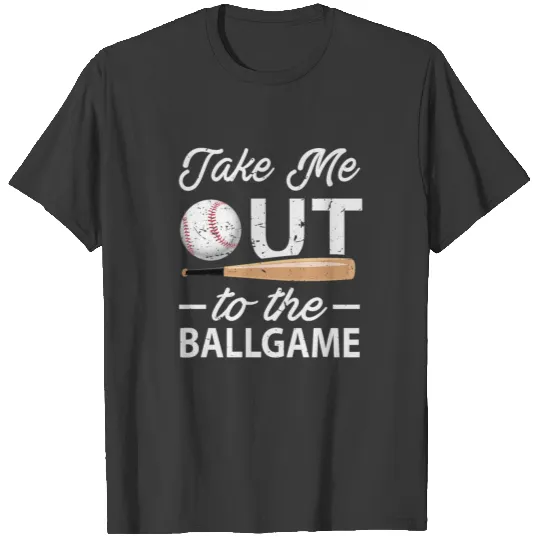 Take Me Out to the Ball Game Gaming Sport T-shirt