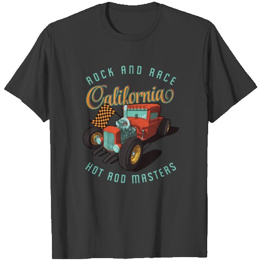 Hot Rod Vintage T-Shirt "California" T-shirt