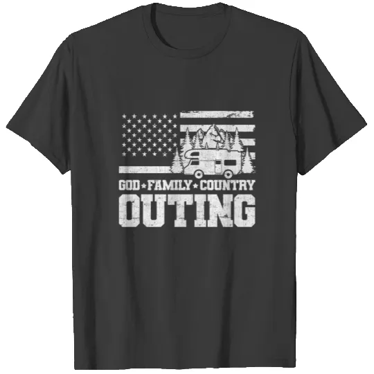 God Family Country Outing T-shirt