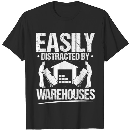 Discover Warehouseman Warehouse Worker Warehouser Gift T-shirt