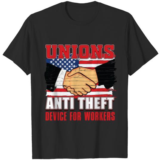 Discover INTERNATIONAL WORKER S DAY Anti theft T-shirt