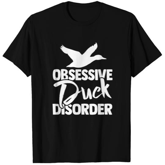 Obsessive Duck Disorder Funny Water Ducklings T-shirt