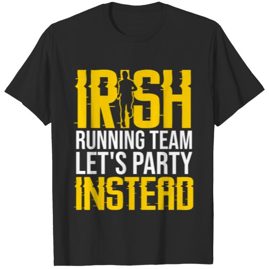 Discover Irish Running Team Party Sport Gift T-shirt