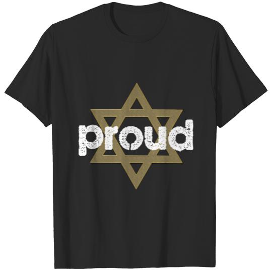 shirt judaism Israel proud star david T-shirt