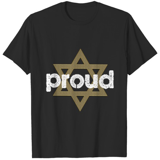 shirt judaism Israel proud star david T-shirt