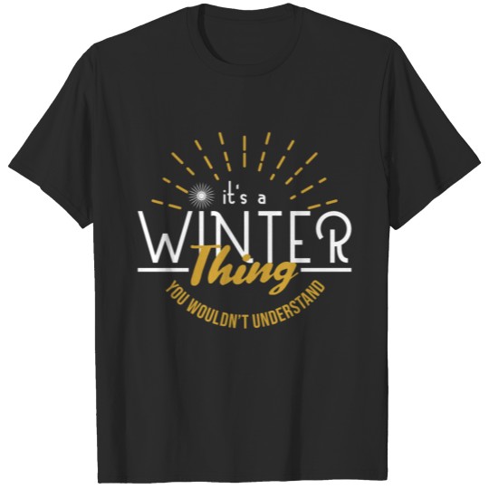 Discover Winter Snow Sport T-shirt