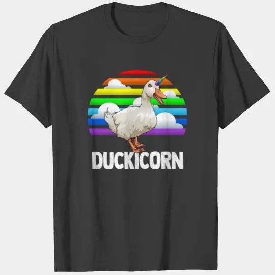 Duckicorn Funny Water Ducklings T-shirt
