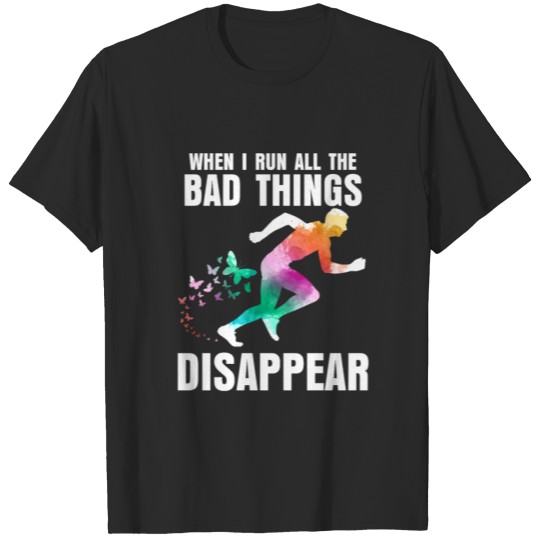 Discover Running bad things T-shirt