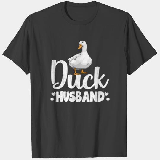 Duck Husband Funny Water Ducklings T-shirt