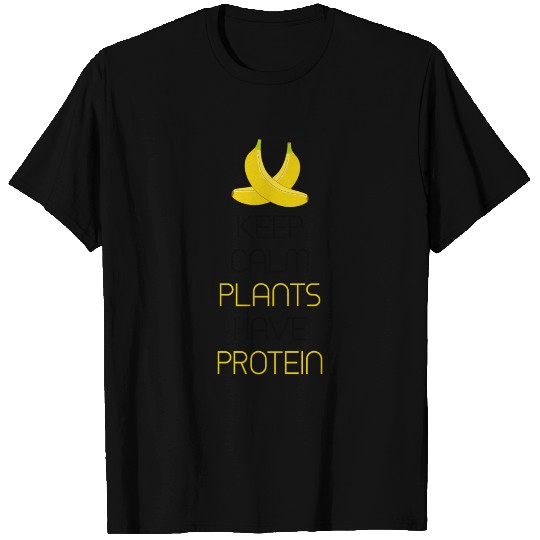 Banana Vegan preotein quote present T-shirt