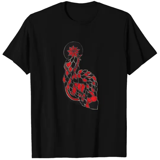Midnight Poinsettia T-shirt