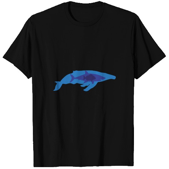whale, shark, goldfish, gift idea T-shirt