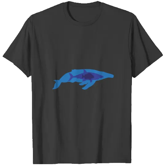 whale, shark, goldfish, gift idea T-shirt