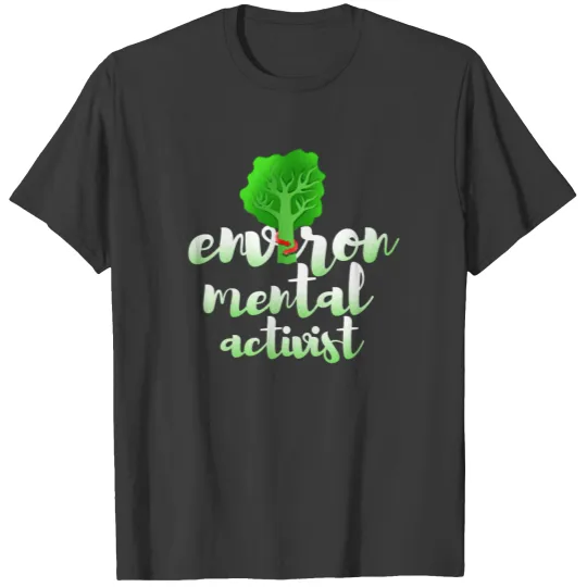 Discover Tree Hugger graphic World Environment Day design T-shirt