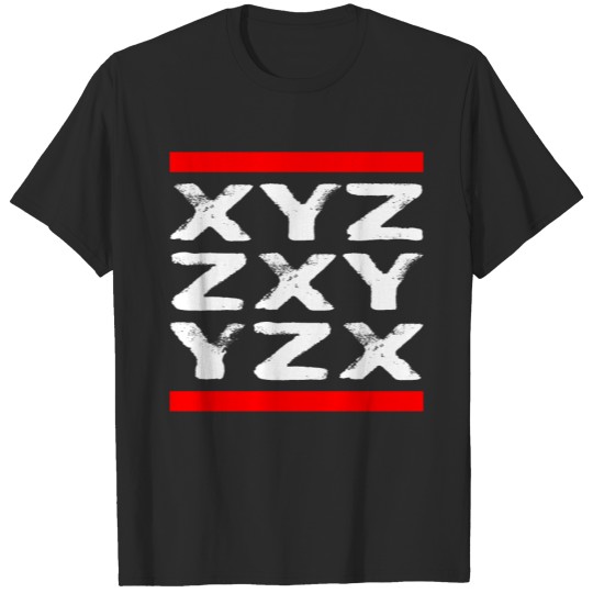 Discover XYZ white T-shirt