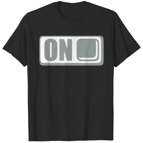 Discover on button switch cool mode switch on switch mode s T-shirt