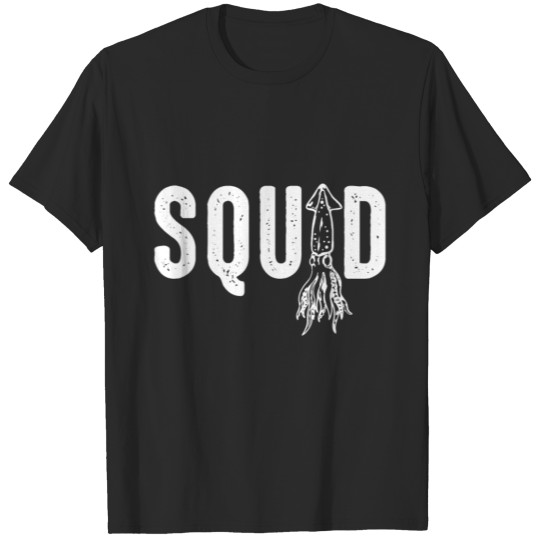 Discover Squid Sea Creatures Ocean Life Cephalopods T-shirt