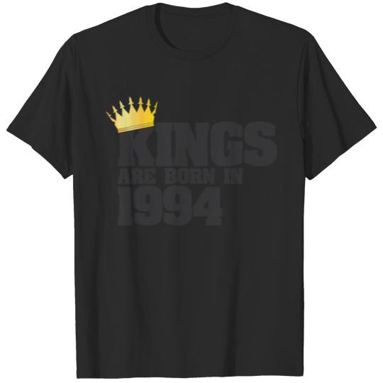 Discover Birthday Kings 1994 Gift Motive T-Shirt T-shirt