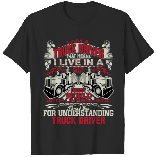 Discover Truck Driver Motive T Shirt 8 T-shirt