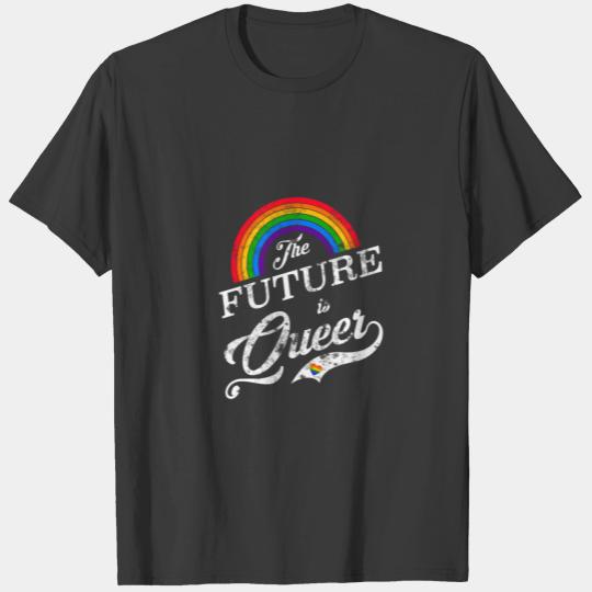 LGBT The future is Queer Vintage Gay Pride CSD T-shirt