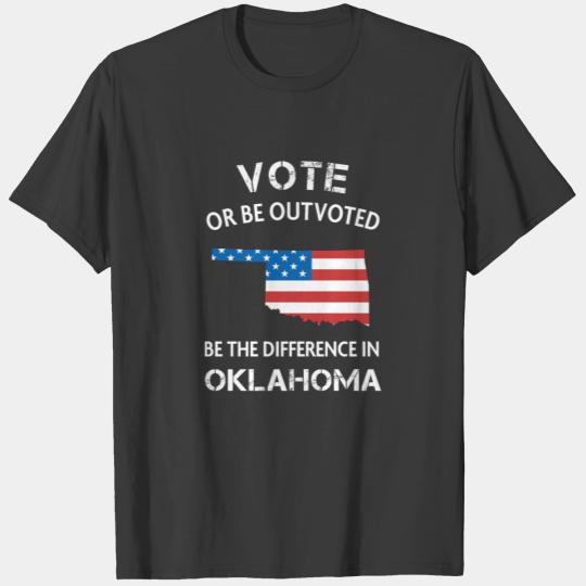 Oklahoma Voter Quote Difference Election Vote T-shirt