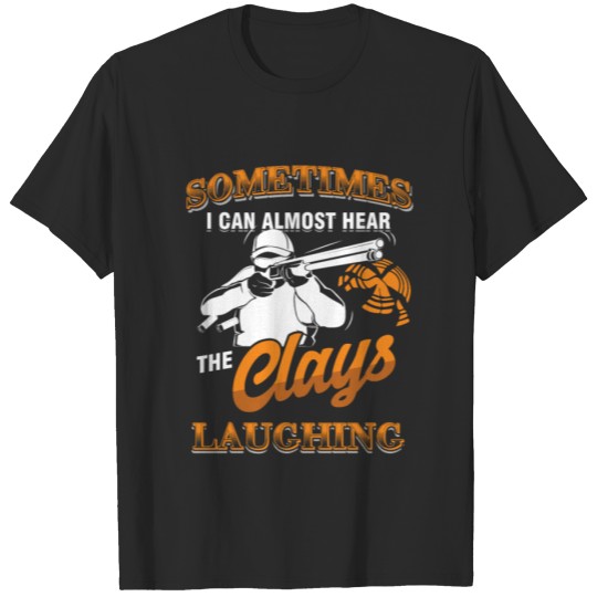Discover Clay Pigeon Shooting Hunting Wildlife Hunters T-shirt