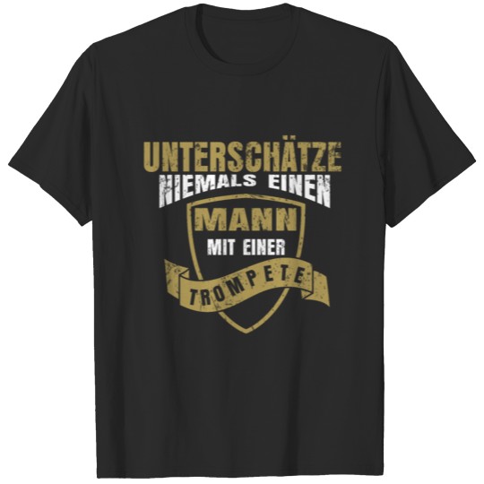 Trumpet musician german T-shirt
