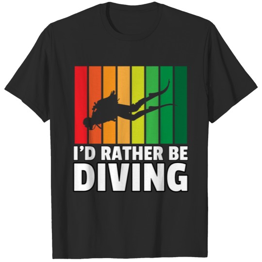 Discover Diving Diver Dive Sport Diver Swim Underwater Gift T-shirt