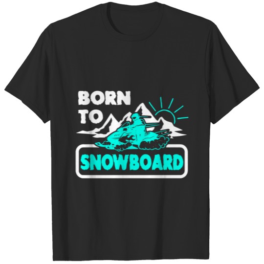 Discover snowboard T-shirt