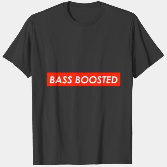Bass Boosted Logo Limited Edition Design Unisex Te T-shirt