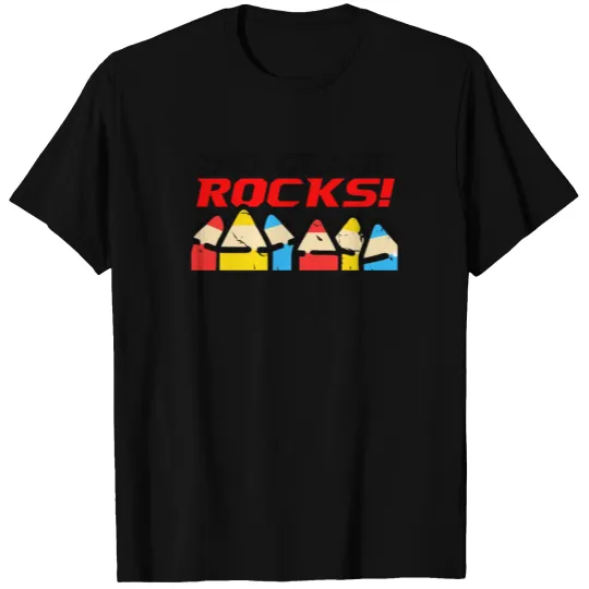 2nd Grade Rocks Back To School for Students T-shirt