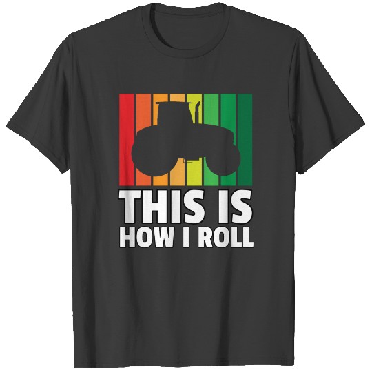 tractor traktor farm farmer agriculture gift T-shirt