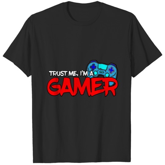Discover Gamer gaming videogames console controller nerd T-shirt