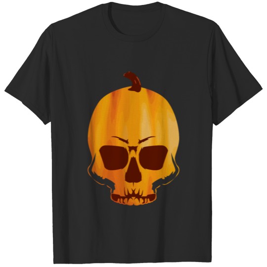 Discover Skull Pumpkin Creepy | Halloween Kids Children T-shirt