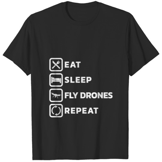 Discover Drone Quadrocopter Operator T-shirt